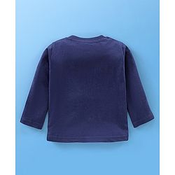 Babyhug Cotton Knit Full Sleeves T-Shirt wiith Graphics Pack of 7 - Green Blue & Yellow