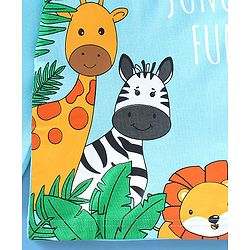 Babyhug Cotton Knit Full Sleeves T-Shirt wiith Graphics Pack of 7 - Green Blue & Yellow