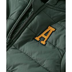 Babyhug Full Sleeves Padded & Hooded Jacket With Embroidery- Green