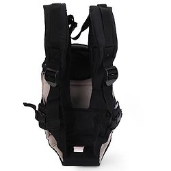 Babyhug Snuggle Me 3 Way Baby Carrier With Adjustable Protective Hood - Black