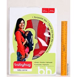 Babyhug Snuggle Me 3 Way Baby Carrier With Adjustable Protective Hood - Black
