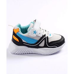 Cute Walk by Babyhug Velcro Closure Sneaker Shoes - White