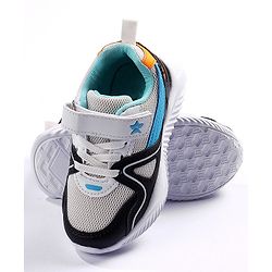 Cute Walk by Babyhug Velcro Closure Sneaker Shoes - White