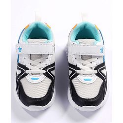 Cute Walk by Babyhug Velcro Closure Sneaker Shoes - White