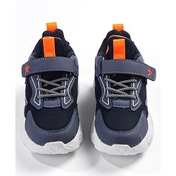 Cute Walk by Babyhug Velcro Closure Sneakers - Navy Blue