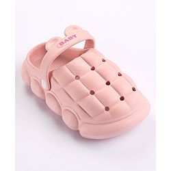 Cute Walk by Babyhug Slip On Clogs Cube Design - Pink