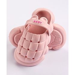 Cute Walk by Babyhug Slip On Clogs Cube Design - Pink
