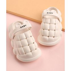 Cute Walk by Babyhug Slip On Clogs Cube Design - Pink