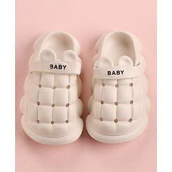 Cute Walk by Babyhug Slip On Clogs Cube Design - Pink
