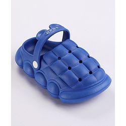 Cute Walk by Babyhug Slip On Clogs Cube Design - Blue