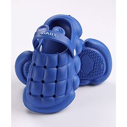 Cute Walk by Babyhug Slip On Clogs Cube Design - Blue