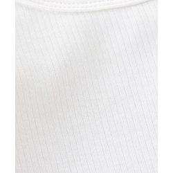 Babyhug Cotton Full Sleeves Solid Color Vest Pullover & Bottom Thermal Wear Combo Pack Of 3 - Off White
