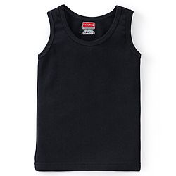 Babyhug Cotton Full Sleeves Inner Thermal Vest & Pajama Set - Dark Navy