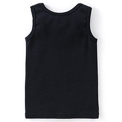 Babyhug Cotton Full Sleeves Inner Thermal Vest & Pajama Set - Dark Navy