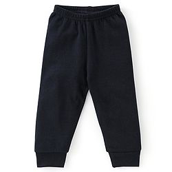 Babyhug Cotton Full Sleeves Inner Thermal Vest & Pajama Set - Dark Navy
