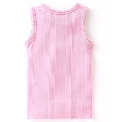 Babyhug Cotton Full Sleeves Solid Color Vest Pullover & Bottom Thermal Wear Combo Pack Of 3 -Pink