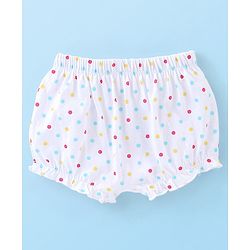 Babyhug 100% Cotton Floral Printed Bloomer  Pack of 3 - Multicolor