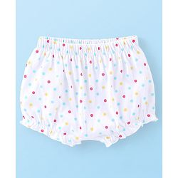 Babyhug 100% Cotton Floral Printed Bloomer  Pack of 3 - Multicolor