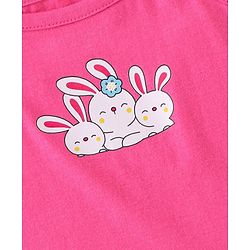 Babyhug 100% Cotton Sleeveless Slips Floral Print Pack Of 3- White & Pink