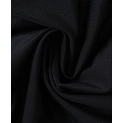 Babyhug Half Sleeves Frock Swimsuit - Black