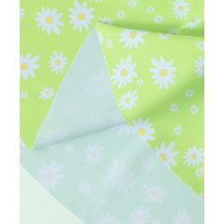 Babyhug Sleeveless Frock Swimsuit with Shorts Floral Print - Green