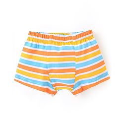 Babyhug 100% Cotton Knit Regular Trunks Tiger Print Pack of 3 - Multicolour