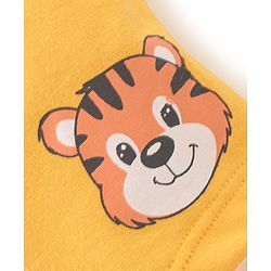 Babyhug 100% Cotton Knit Regular Trunks Tiger Print Pack of 3 - Multicolour