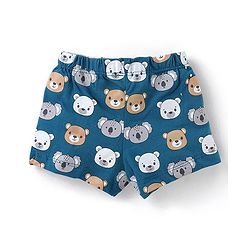 Babyhug 100% Cotton Knit Koala Printed Trunk Pack of 3 - Multicolour