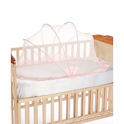 Babyhug  Foldable Mosquito Net Small Size- Pink