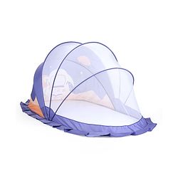 Babyhug  Foldable Printed Mosquito Net Large Size Astronaut Theme- Blue