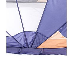 Babyhug  Foldable Printed Mosquito Net Large Size Astronaut Theme- Blue
