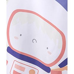 Babyhug  Foldable Printed Mosquito Net Large Size Astronaut Theme- Blue