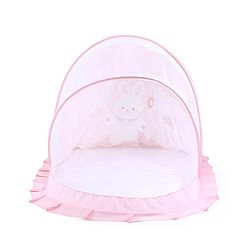 Babyhug  Foldable Printed Mosquito Net Large Size Astronaut Theme- Blue