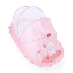 Babyhug  Foldable Printed Mosquito Net Large Size Astronaut Theme- Blue
