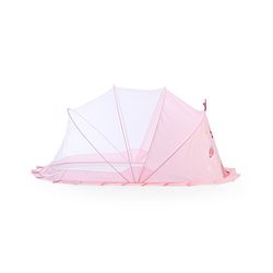 Babyhug  Foldable Printed Mosquito Net Small Size Astronaut Theme- Blue