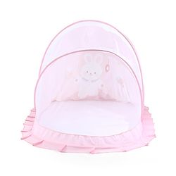 Babyhug  Foldable Printed Mosquito Net Small Size Astronaut Theme- Blue