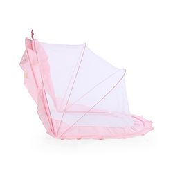 Babyhug  Foldable Printed Mosquito Net Small Size Astronaut Theme- Blue
