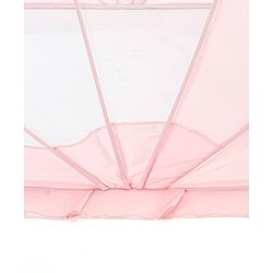 Babyhug  Foldable Printed Mosquito Net Small Size Astronaut Theme- Blue
