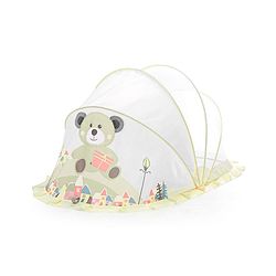 Babyhug  Foldable Printed Mosquito Net Small Size Astronaut Theme- Blue