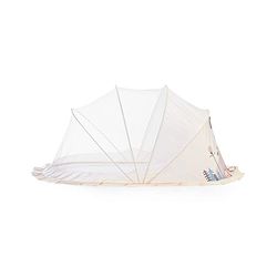 Babyhug  Foldable Printed Mosquito Net Small Size Astronaut Theme- Blue