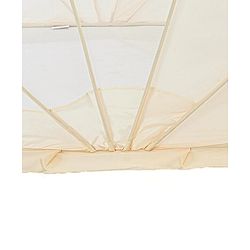 Babyhug  Foldable Printed Mosquito Net Small Size Astronaut Theme- Blue