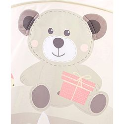 Babyhug  Foldable Printed Mosquito Net Small Size Astronaut Theme- Blue