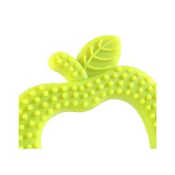 Babyhug Apple Shaped Silicone Teether - Red