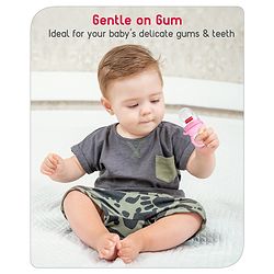 Babyhug Silicone Fruit and Food Nibbler - Pink
