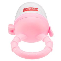 Babyhug Silicone Fruit and Food Nibbler - Pink
