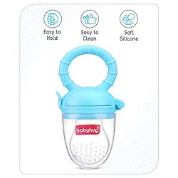 Babyhug Silicone Fruit and Food Nibbler - Pink