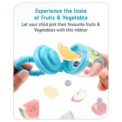 Babyhug Silicone Fruit and Food Nibbler - Pink