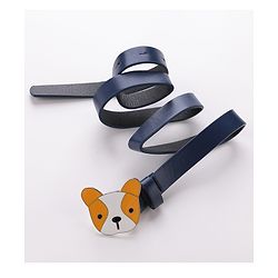 Babyhug Free Size Solid Belt - Navy