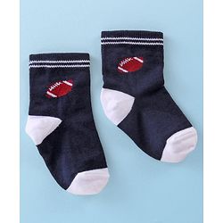 Cute Walk by Babyhug Anti Bacterial Ankle Length Socks Striped Pack Of 5 - White Black & Grey