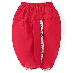 Babyhug Cotton Full SLeeves Lurex Printed Dhoti Kurta Set - Multicolour